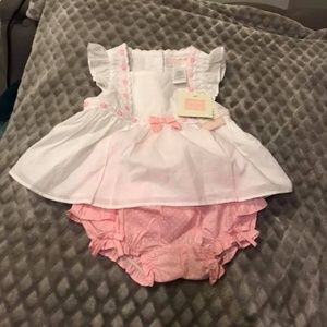 Janie and Jack Baby Dress Set
